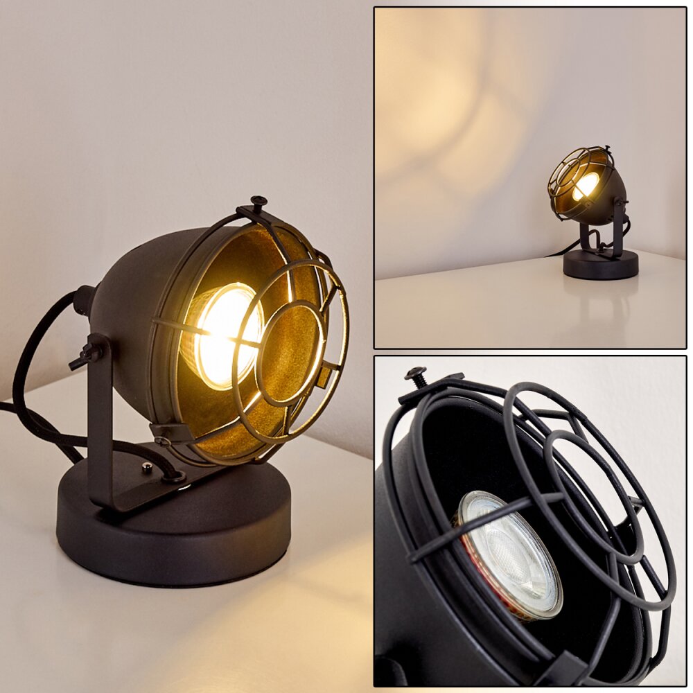 Glostrup Tischleuchte Schwarz, 1-flammig main product photo