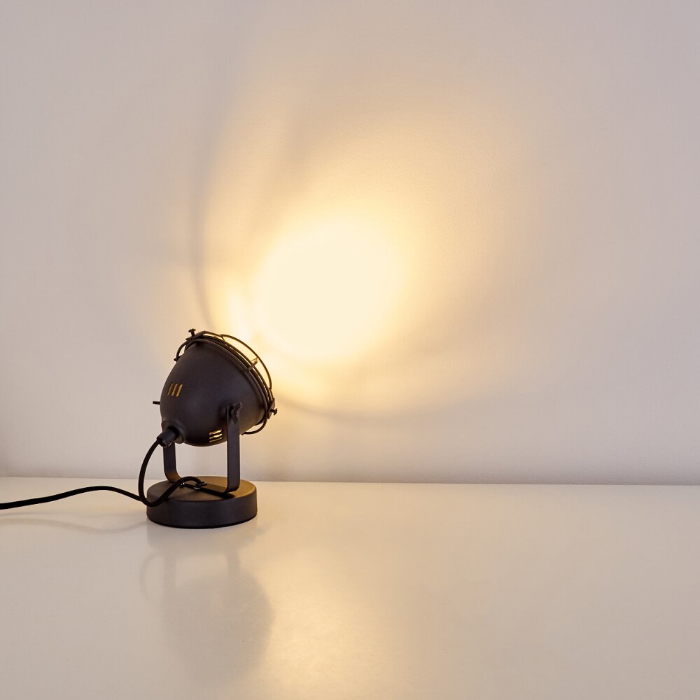 Glostrup Tischleuchte Schwarz, 1-flammig