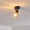 Holbol Deckenleuchte Schwarz, 1-flammig