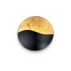 Ideal Lux SUNRISE Wandleuchte Gold, Schwarz, 3-flammig