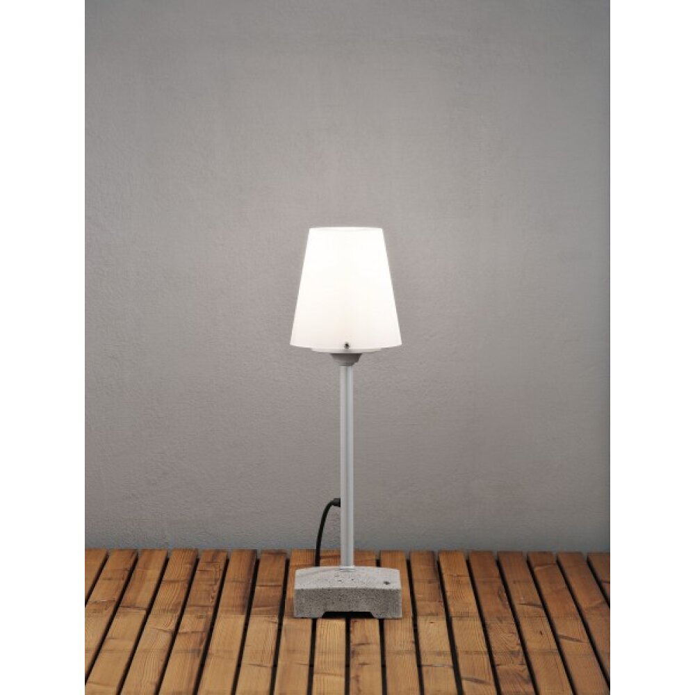 Konstsmide Lucca Aussenstehleuchte Grau, 1-flammig main product photo