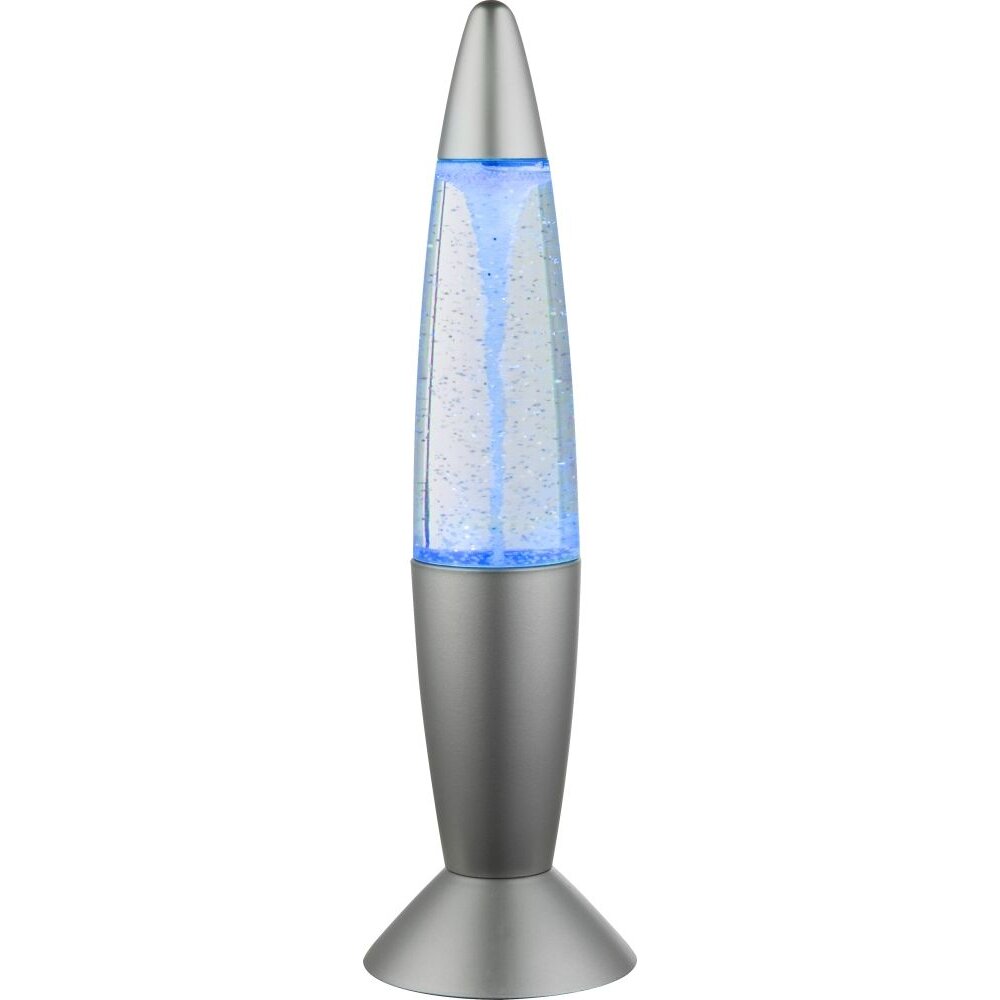 Globo MAGMA Tischleuchte LED Grau, Silber, 6-flammig, Farbwechsler