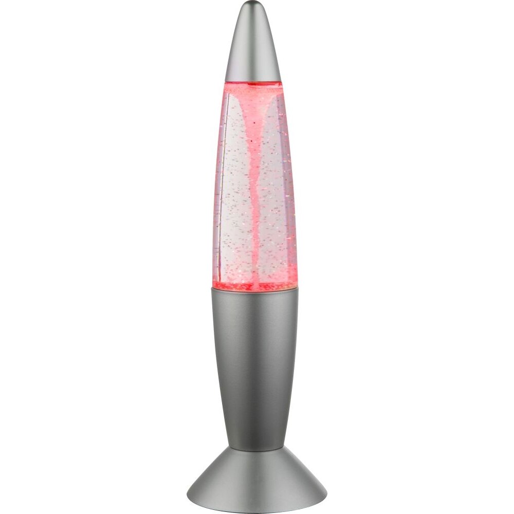 Globo MAGMA Tischleuchte LED Grau, Silber, 6-flammig, Farbwechsler