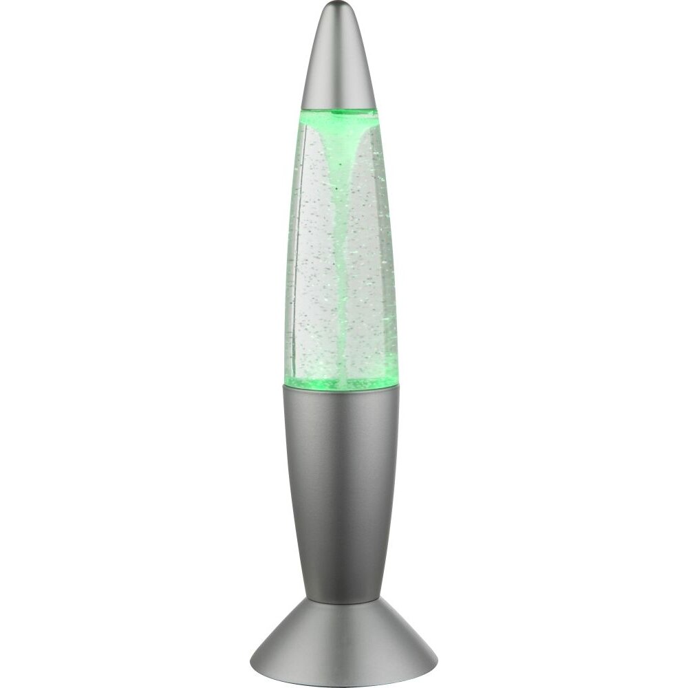 Globo MAGMA Tischleuchte LED Grau, Silber, 6-flammig, Farbwechsler
