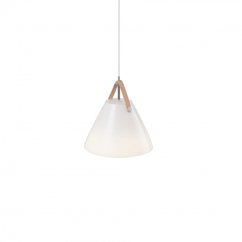 Design For The People by Nordlux Strap27 Pendelleuchte Weiß, 1-flammig main product photo