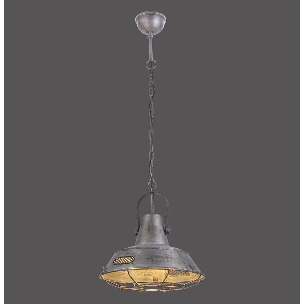 Leuchten Direkt SAMIA Deckenleuchte Grau, 1-flammig main product photo