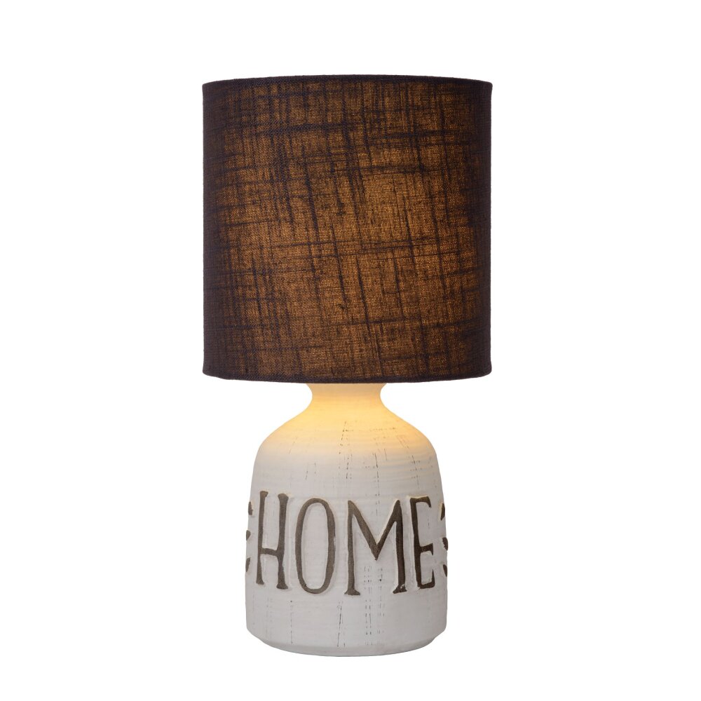 Lucide COSBY Tischlampe Weiß, 1-flammig main product photo