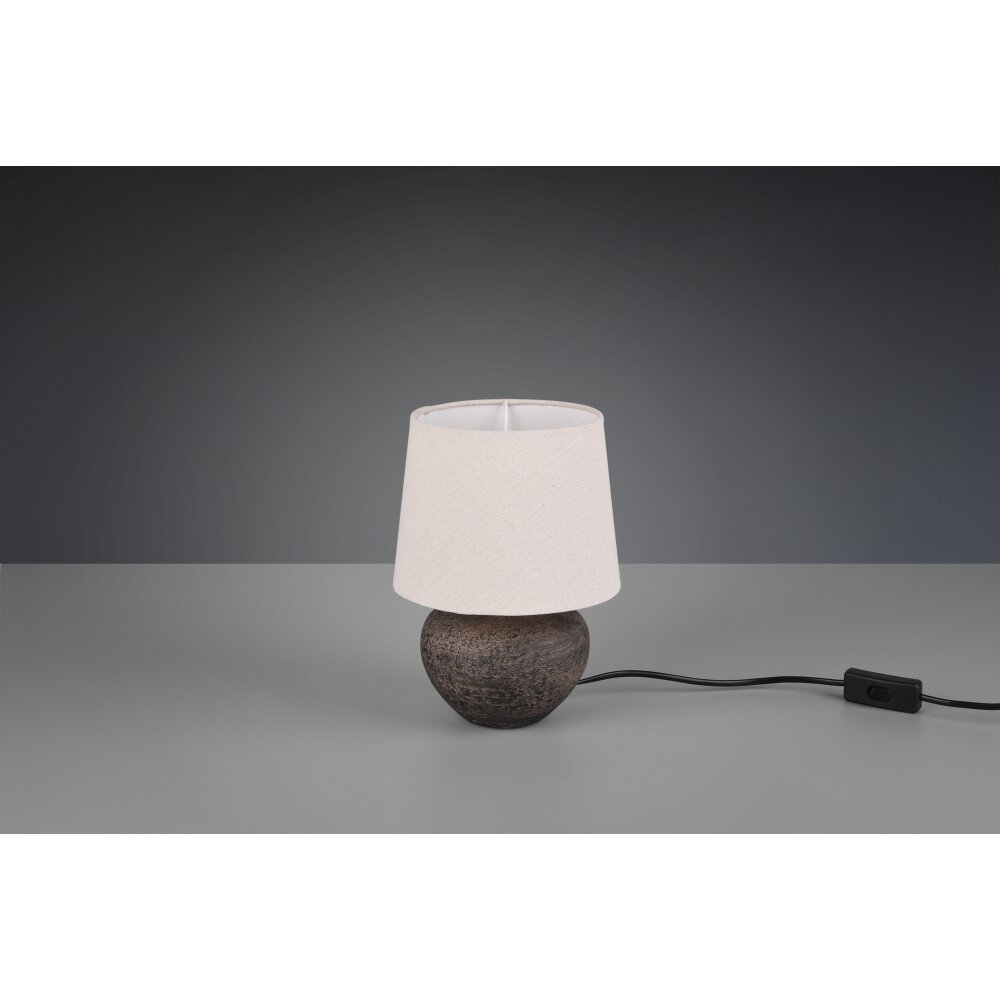Reality Lou Tischleuchte LED Braun, 1-flammig