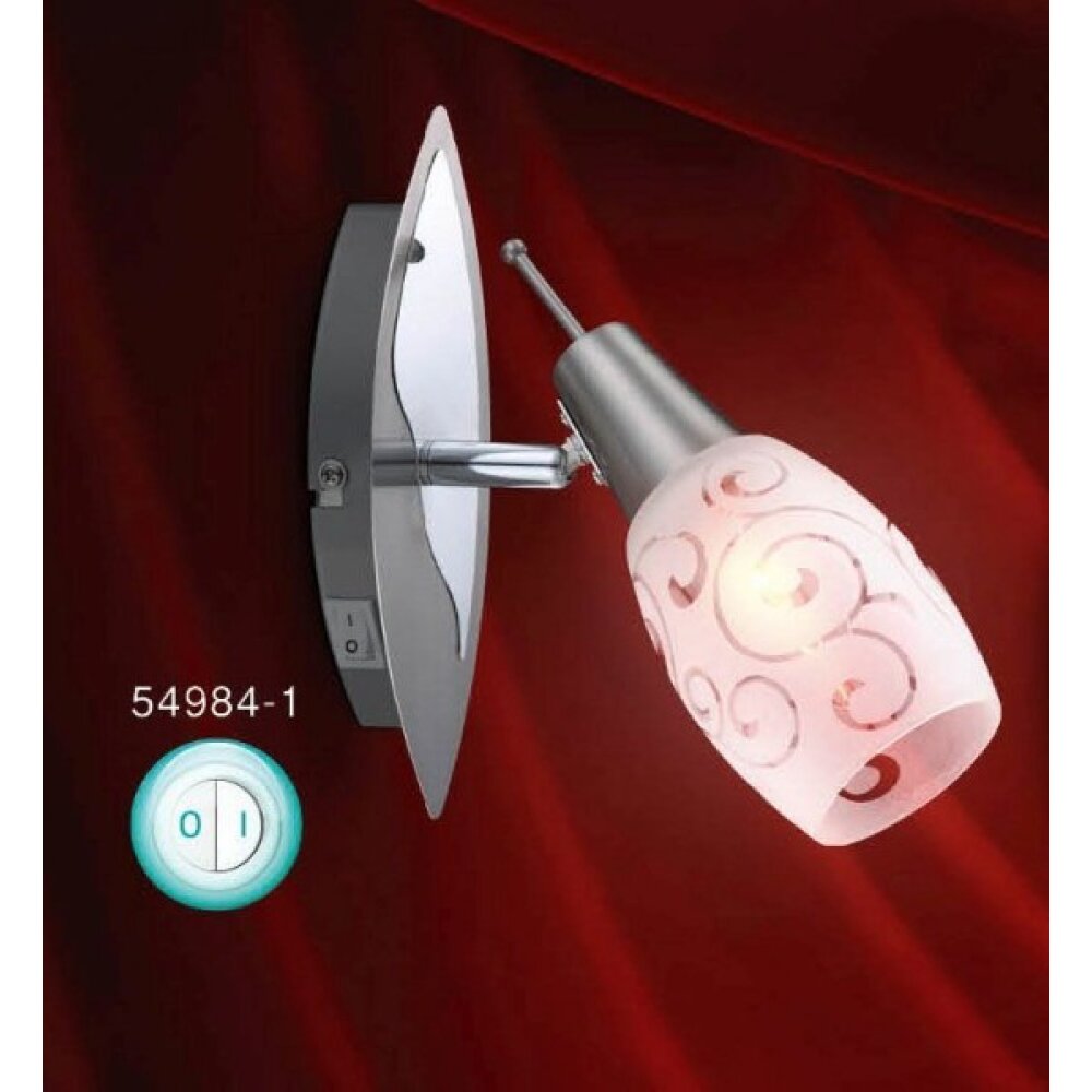 Globo FLORITA Strahler Chrom, Nickel-Matt, 1-flammig main product photo