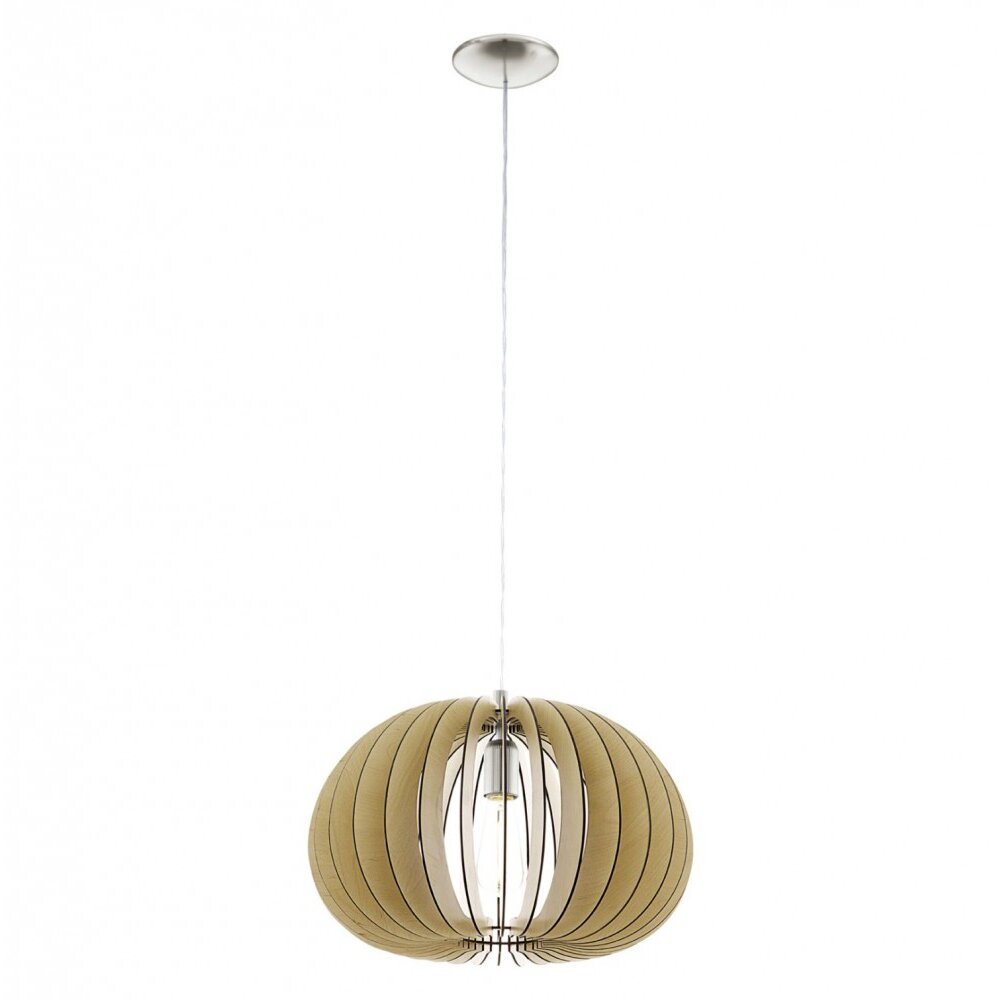 Eglo COSSANO Pendelleuchte Nickel-Matt, 1-flammig main product photo