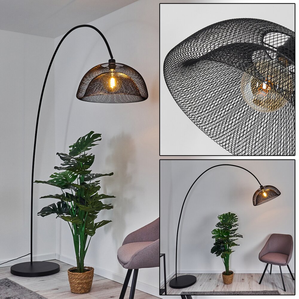 Pralo Stehleuchte Schwarz, 1-flammig main product photo