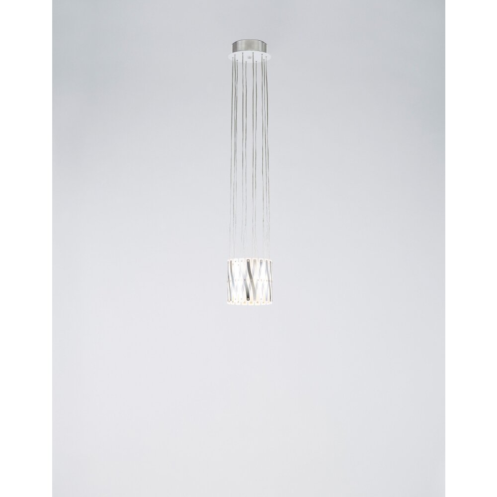 Serien Lighting ZOOM Kronleuchter Edelstahl, 20-flammig main product photo