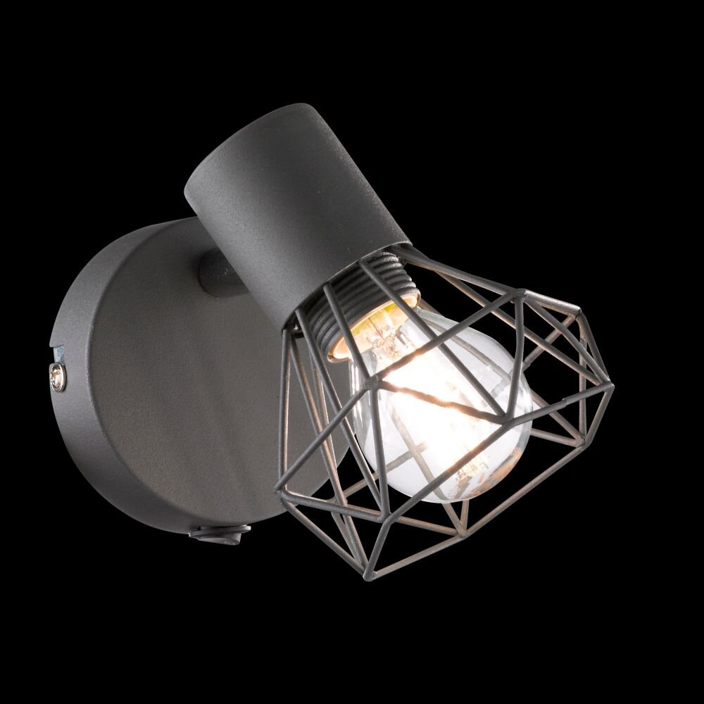 Honsel Ran Wandspot Grau, 1-flammig main product photo
