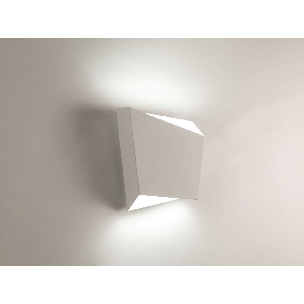 Mantra ASIMETRIC Wandleuchte Weiß, 1-flammig main product photo