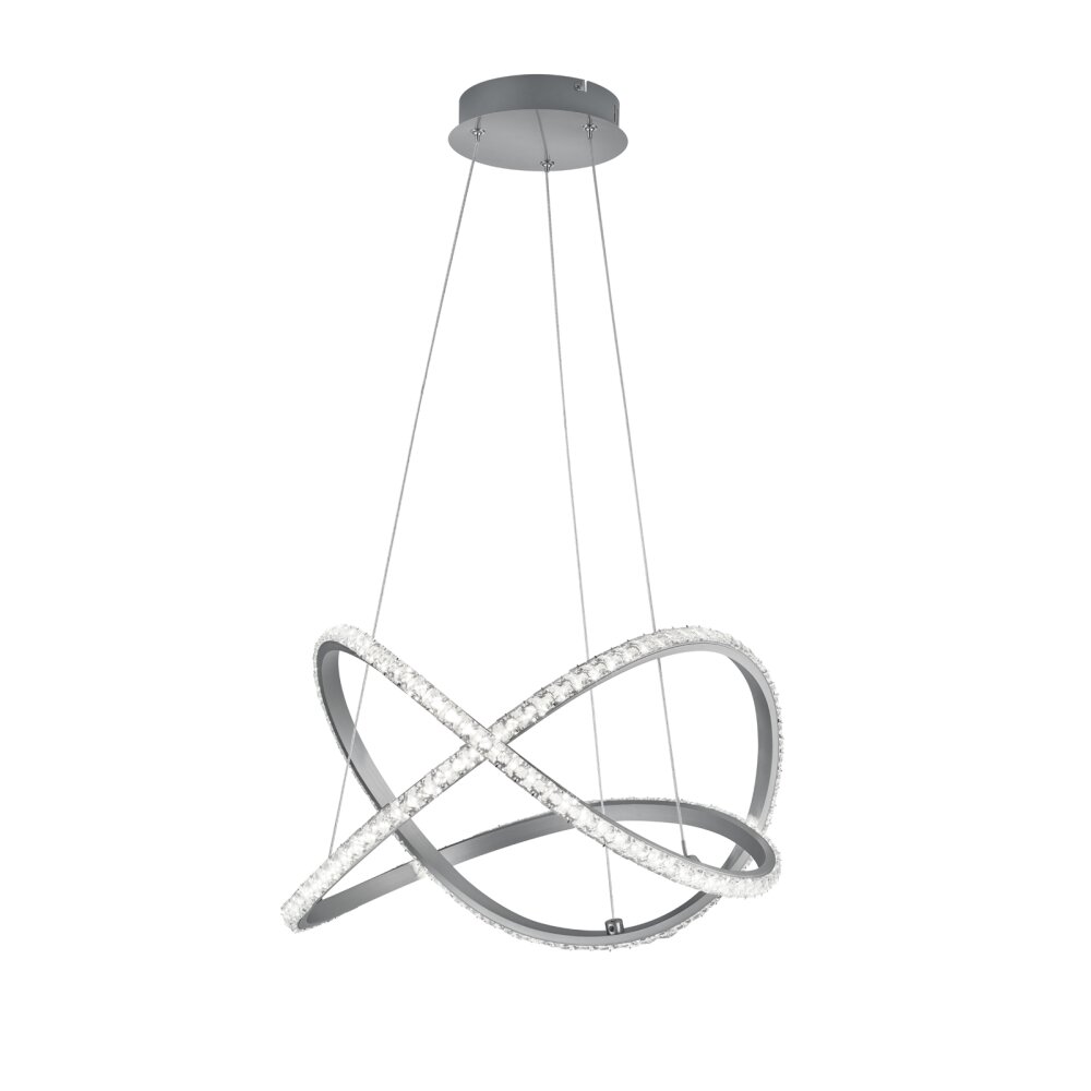 Reality Rubin Pendelleuchte LED Aluminium, 1-flammig, Fernbedienung, Farbwechsler main product photo