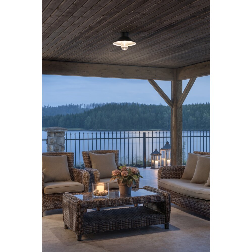 Konstsmide Vega Deckenleuchte LED Schwarz, 4-flammig main product photo