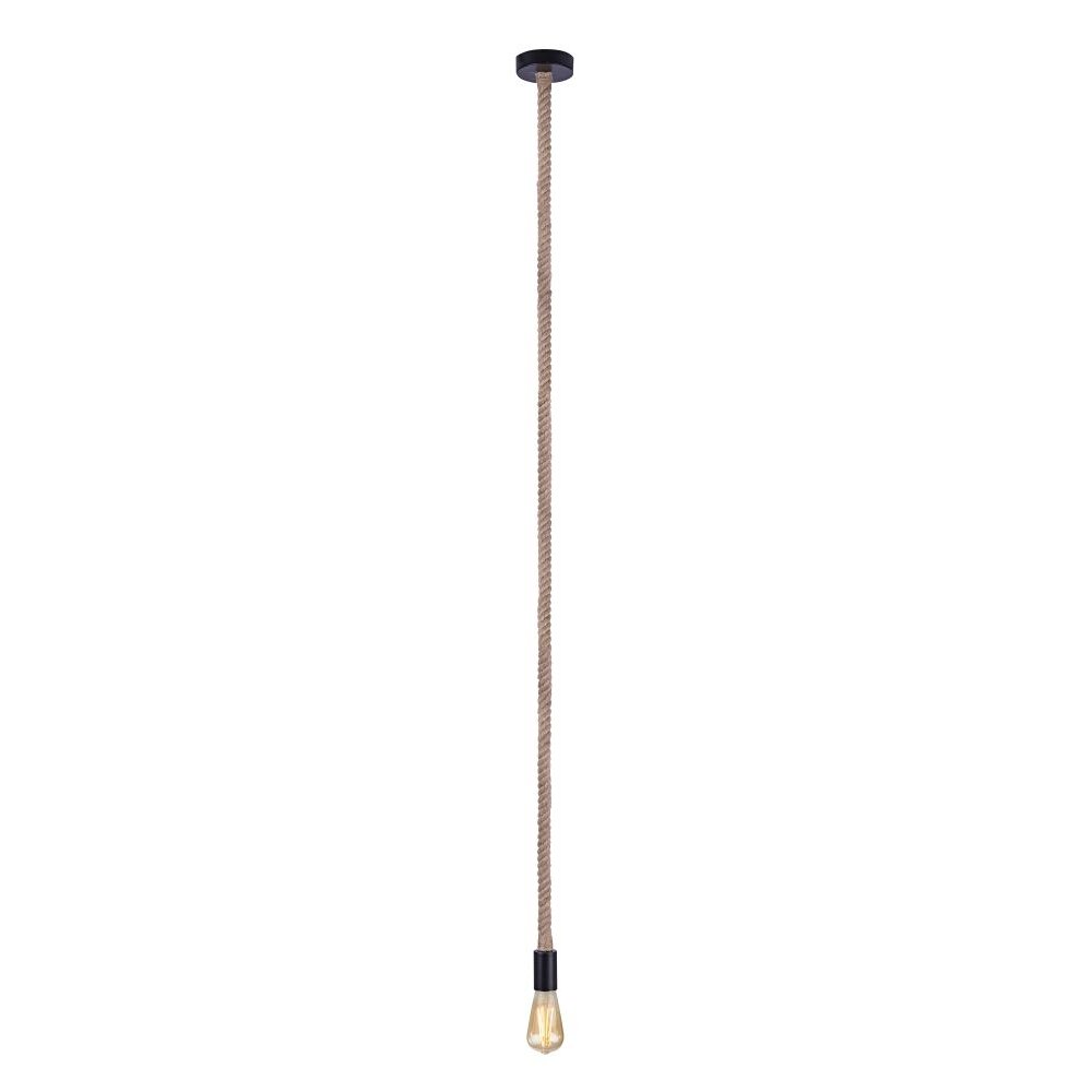 Globo ULLEU Hängeleuchte Schwarz, 1-flammig main product photo