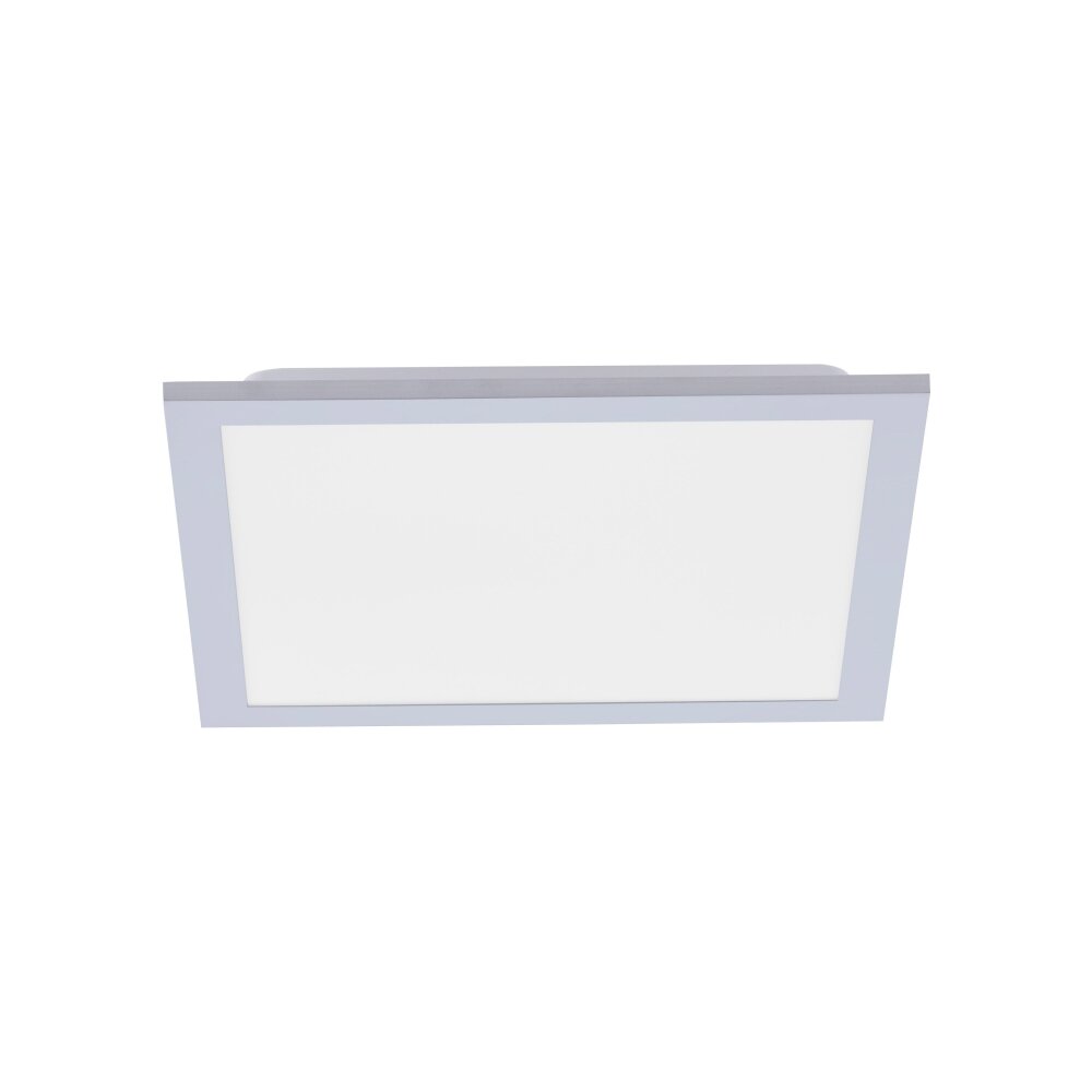 Leuchten Direkt FLAT Deckenpanel LED Silber, 1-flammig, Fernbedienung main product photo
