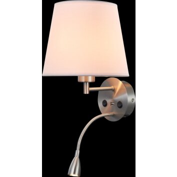 Mantra CAICOS Wandleuchte LED Nickel glänzend, Nickel-Matt, 1-flammig