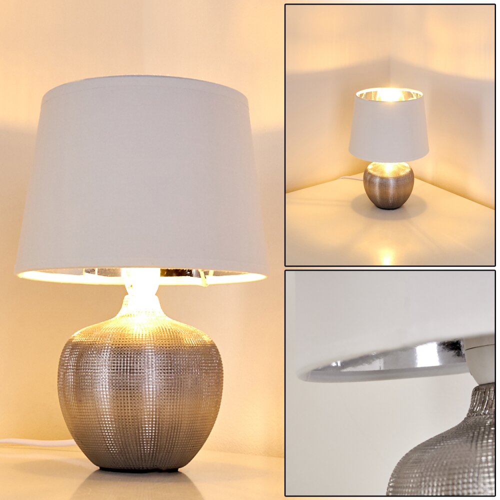 Stampa Tischleuchte Silber, 1-flammig main product photo