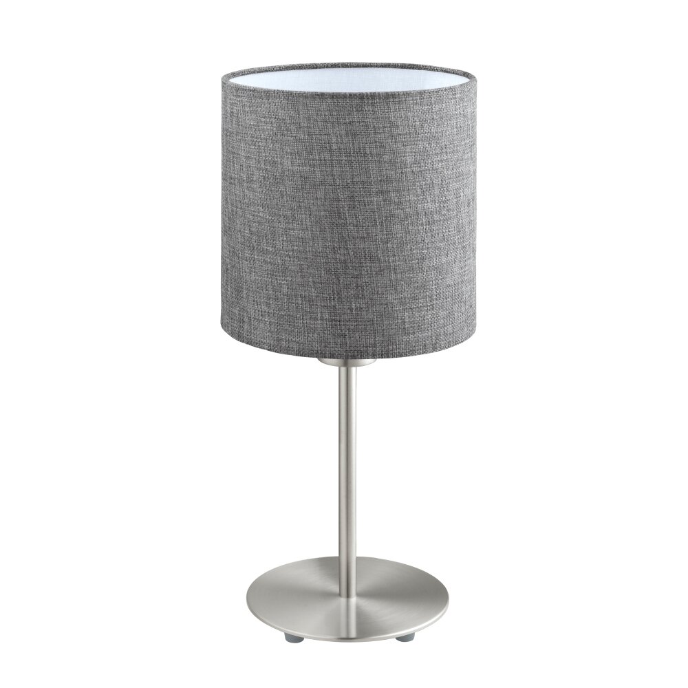 Eglo PASTERI Tischleuchte Nickel-Matt, 1-flammig main product photo