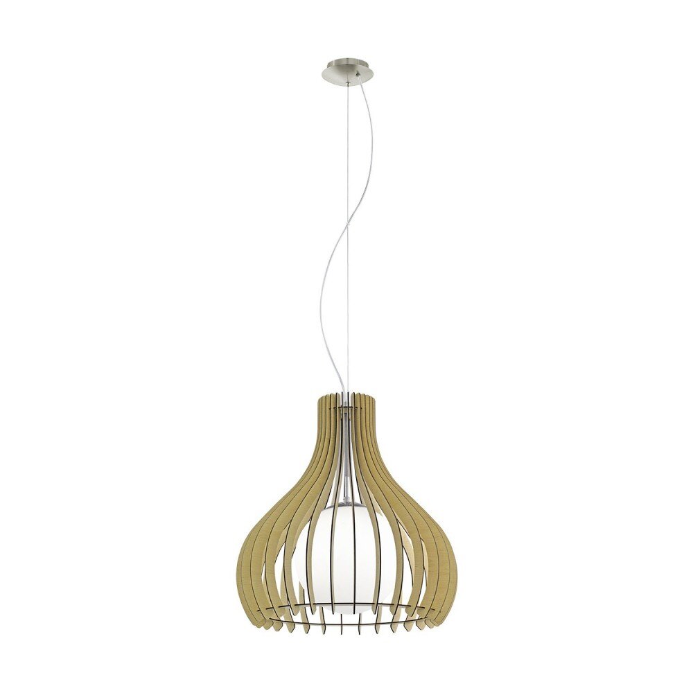 Eglo TINDORI Pendelleuchte Nickel-Matt, 1-flammig main product photo