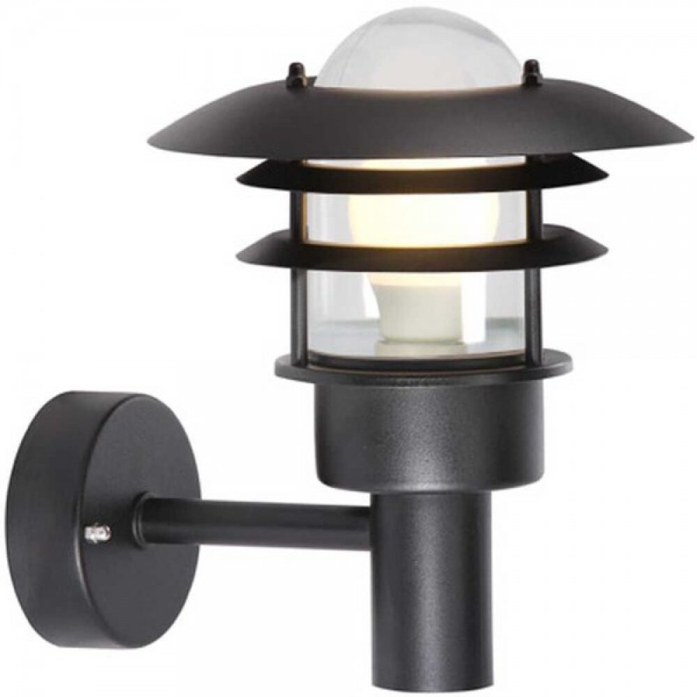 Nordlux LØNSTRUP Außenwandleuchte Schwarz, 1-flammig main product photo