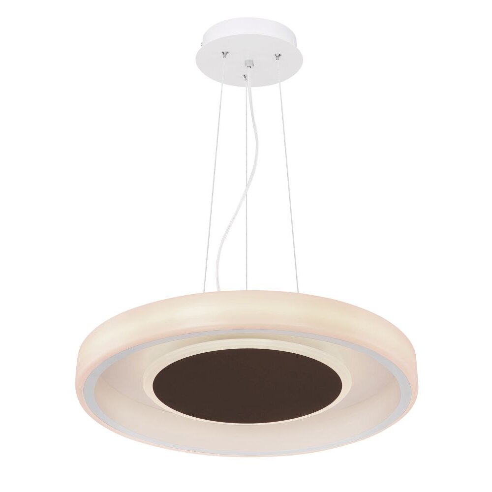 Globo GOFFI Hängeleuchte LED Weiß, 1-flammig, Fernbedienung main product photo