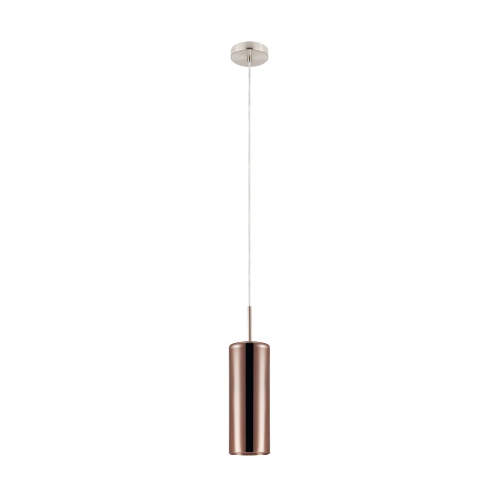 Eglo Leuchten SELVINO Hängeleuchte Nickel-Matt, 1-flammig main product photo