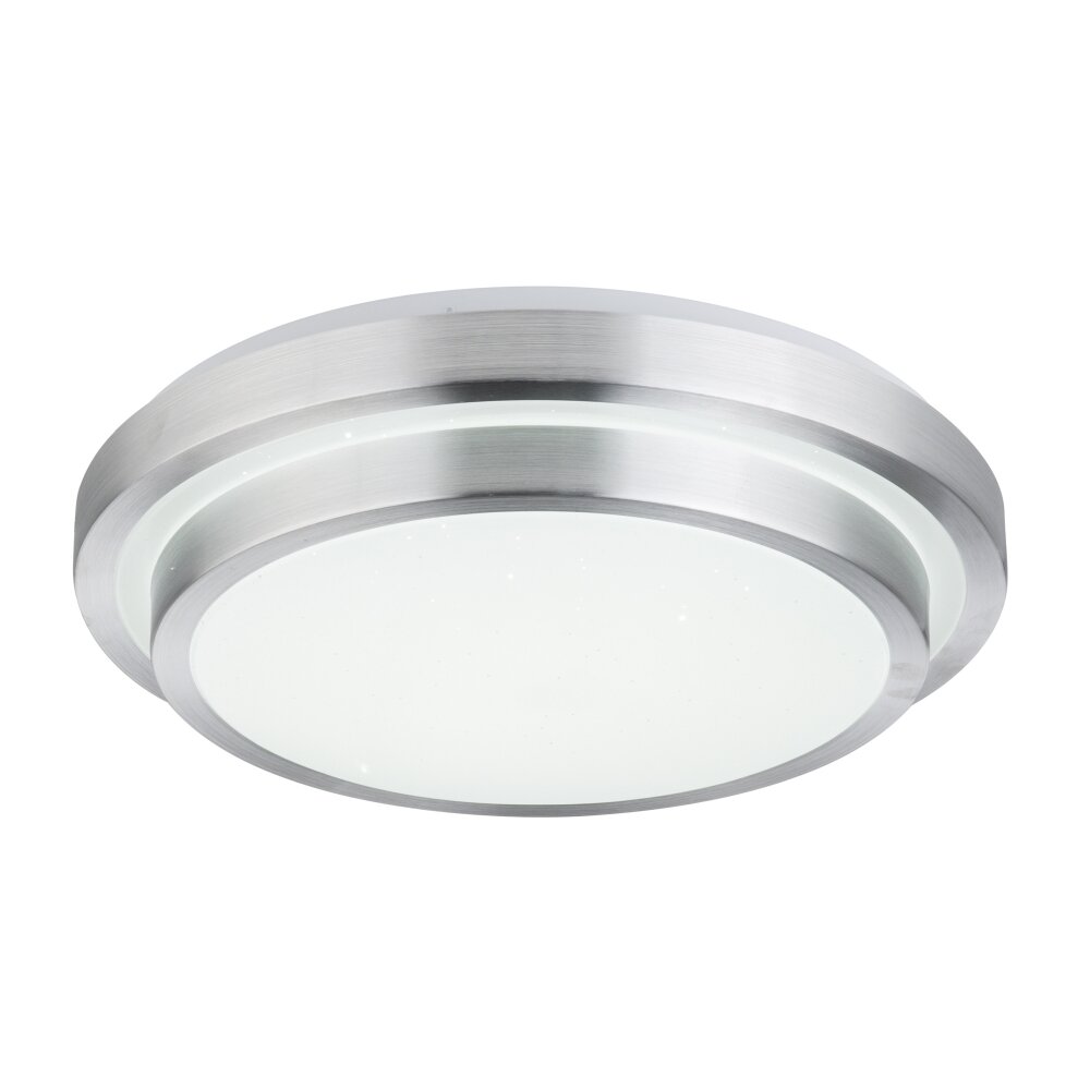 Globo INA Deckenleuchte Weiß, 2-flammig, Fernbedienung, Farbwechsler main product photo