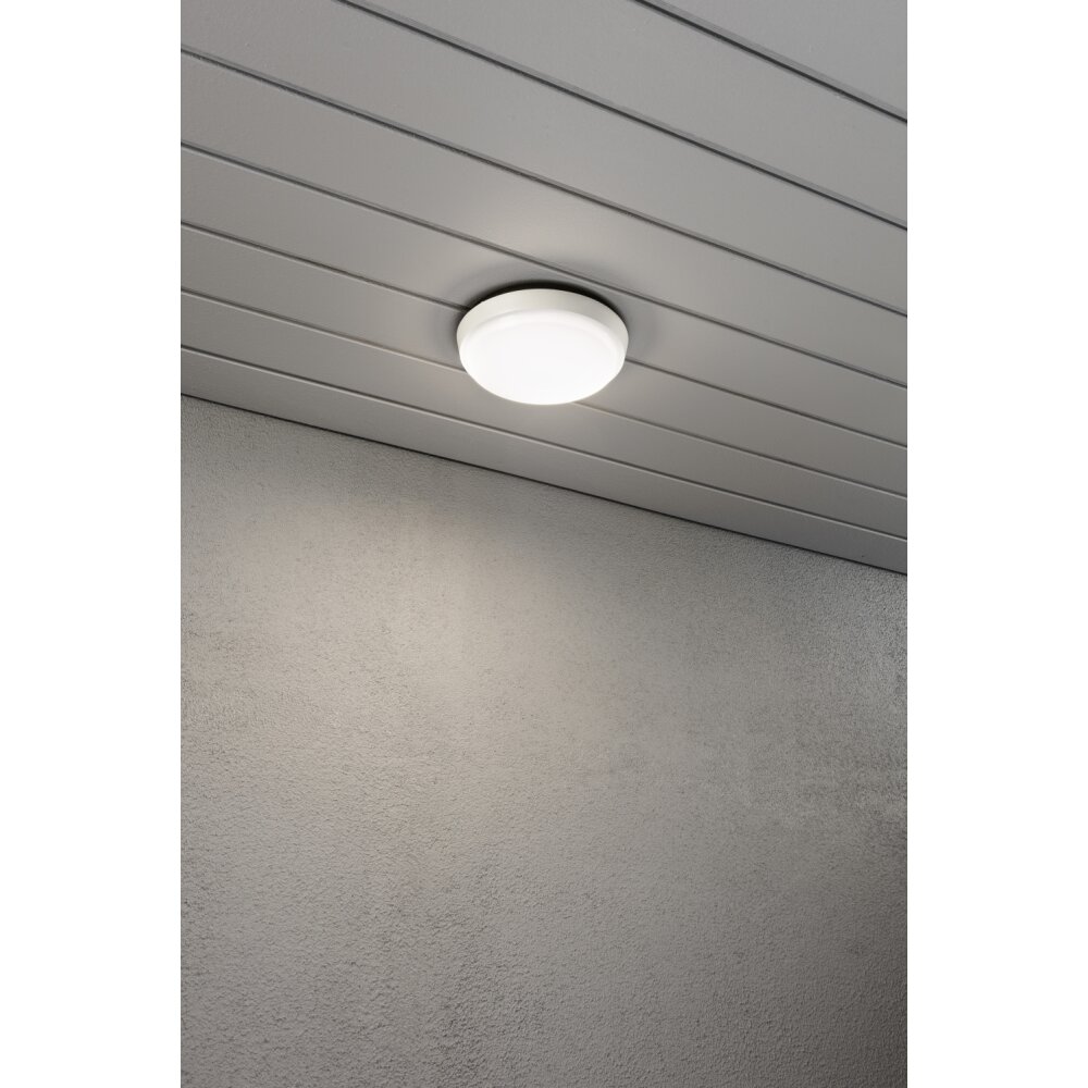 Konstsmide Cesena Außendeckenleuchte LED Weiß, 1-flammig main product photo