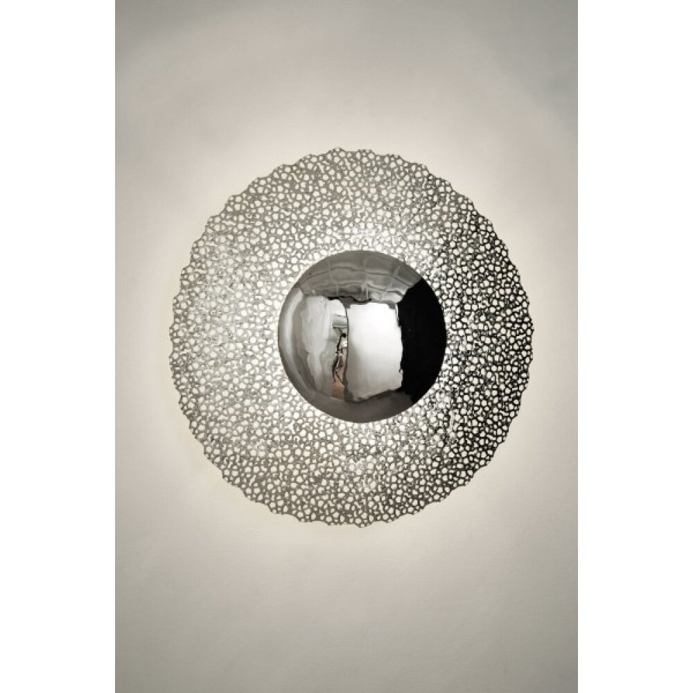 Holländer UTOPISTICO CIRCA Wandleuchte Silber, 2-flammig main product photo