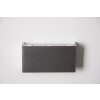 Stream Wandleuchte Aluminium, 6-flammig