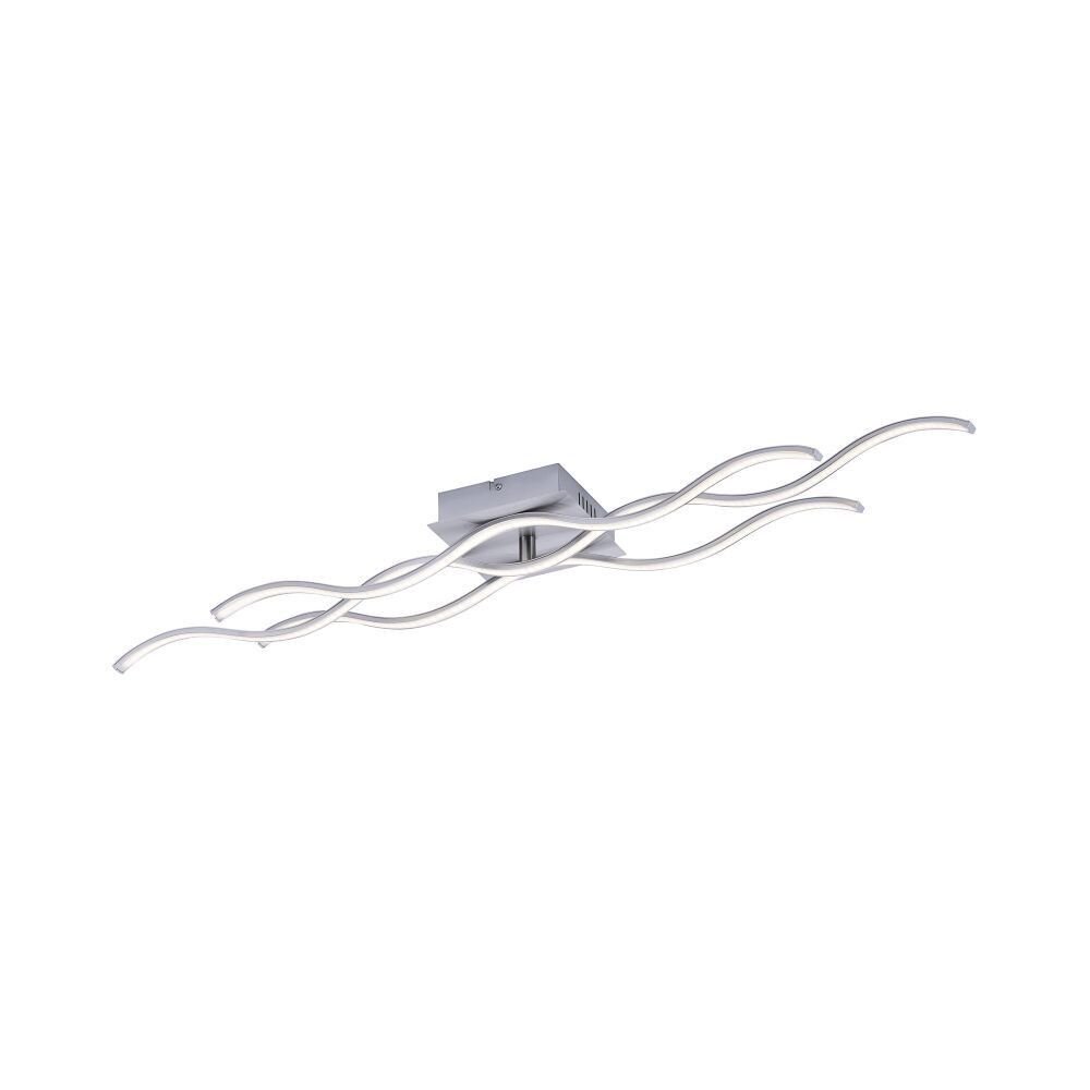 Leuchten Direkt Wave Deckenleuchte LED Nickel-Matt, 1-flammig main product photo