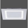Paul Neuhaus Deckenleuchte Q-MIRAN LED Aluminium, 1-flammig, Fernbedienung, Farbwechsler
