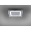Paul Neuhaus Q-MIRAN Deckenleuchte LED Aluminium, 1-flammig, Fernbedienung, Farbwechsler