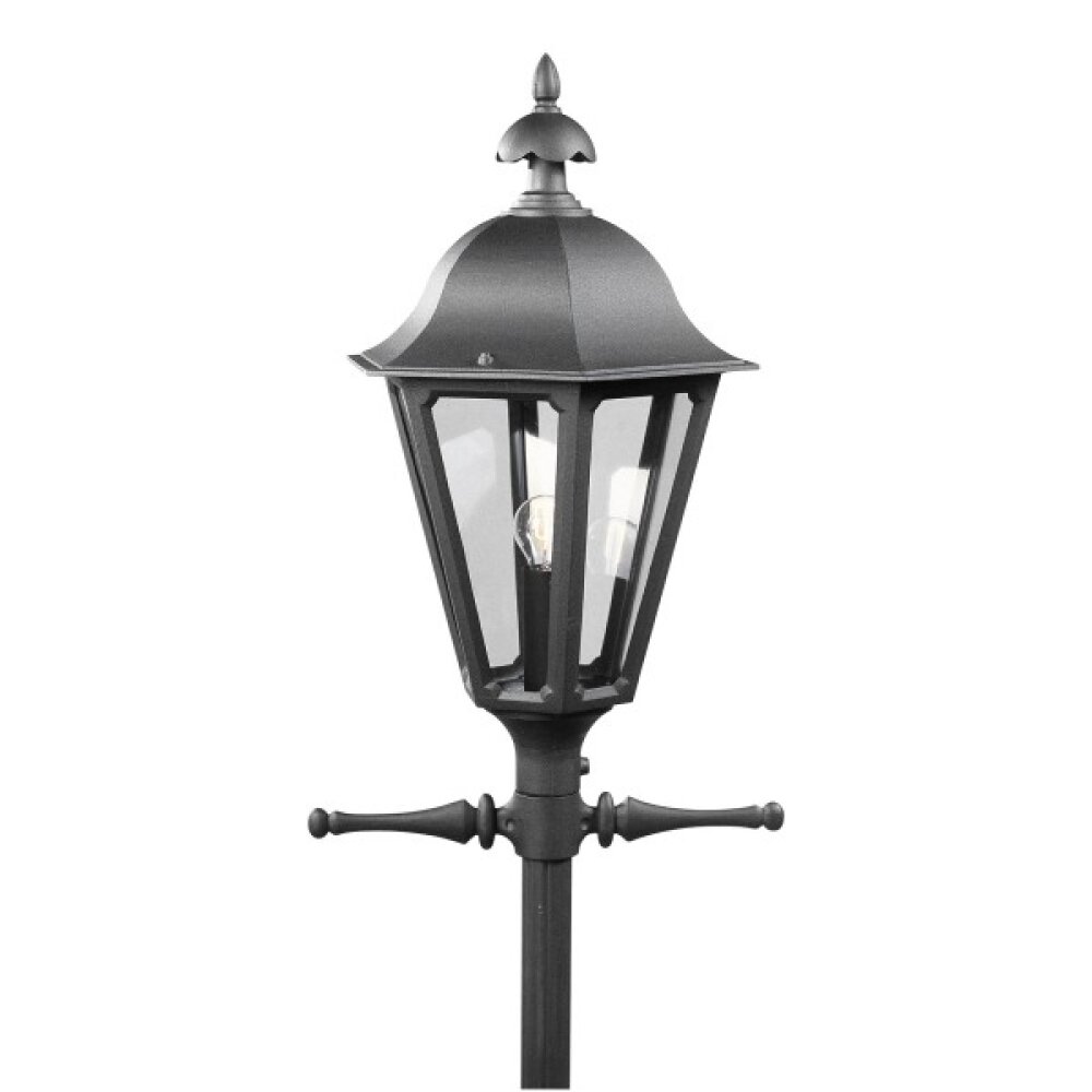 Konstsmide Pallas Leuchtenkopf Schwarz, 1-flammig main product photo