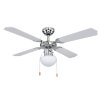 Globo CHAMPION Ventilator Chrom, 1-flammig