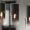 Trio Leuchten ROBIN Pendelleuchte Schwarz, 4-flammig