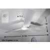 Globo FERRO Ventilator Weiß