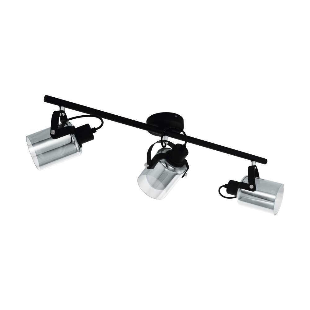 Eglo Leuchten BERREGAS Spot Chrom, Schwarz, 3-flammig main product photo