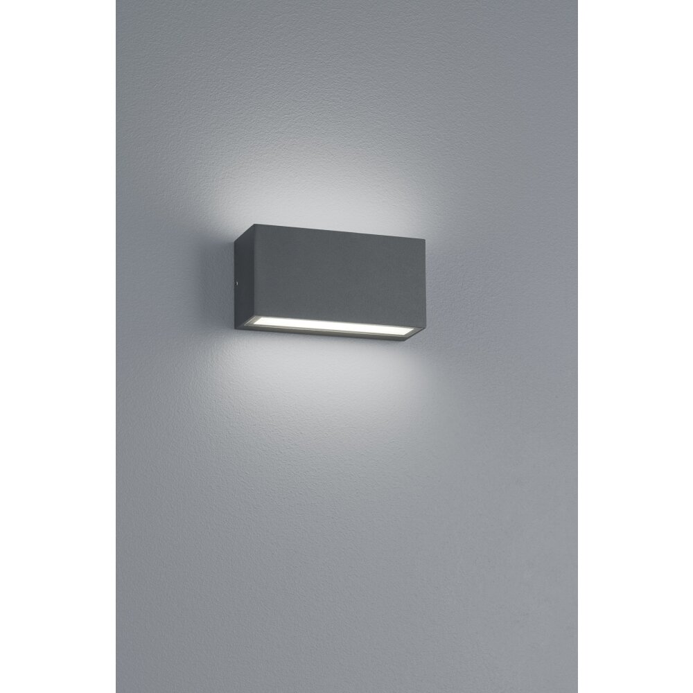 Trio Leuchten TRENT Aussenwandleuchte LED Anthrazit, 1-flammig main product photo