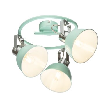 Globo ROLI Deckenstrahler Grün, 3-flammig