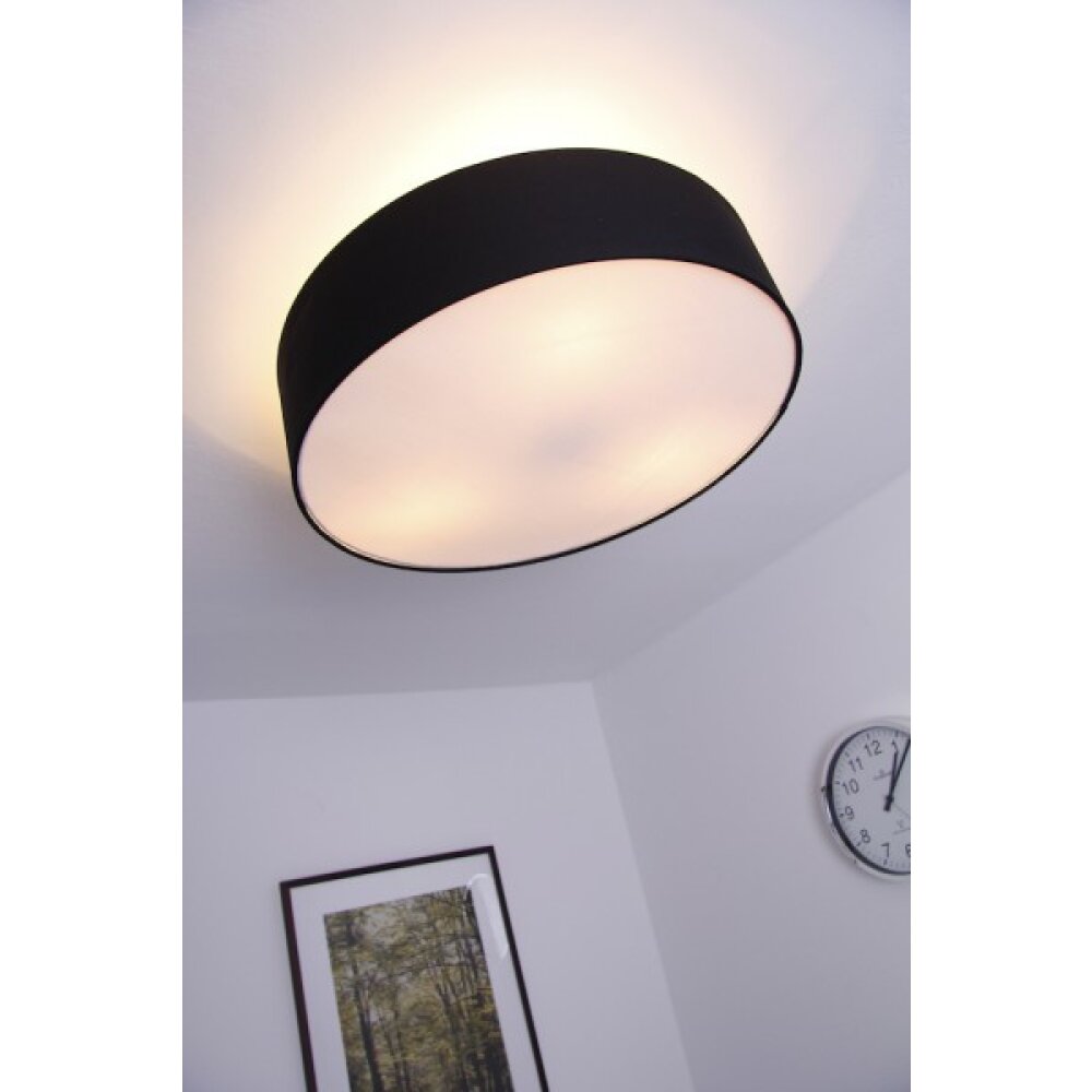 Trio Leuchten HOTEL Deckenleuchte Nickel-Matt, Schwarz, 3-flammig main product photo