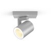 Philips Hue Ambiance White & Color Argenta Wand-/Deckenspot Erweiterung Silber, 1-flammig, Farbwechsler