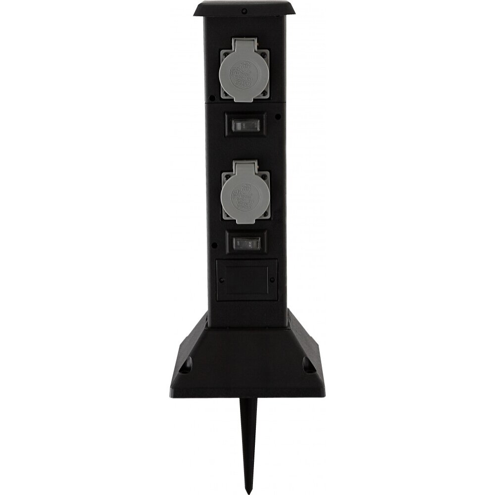 Globo Verteilersteckdose Schwarz main product photo