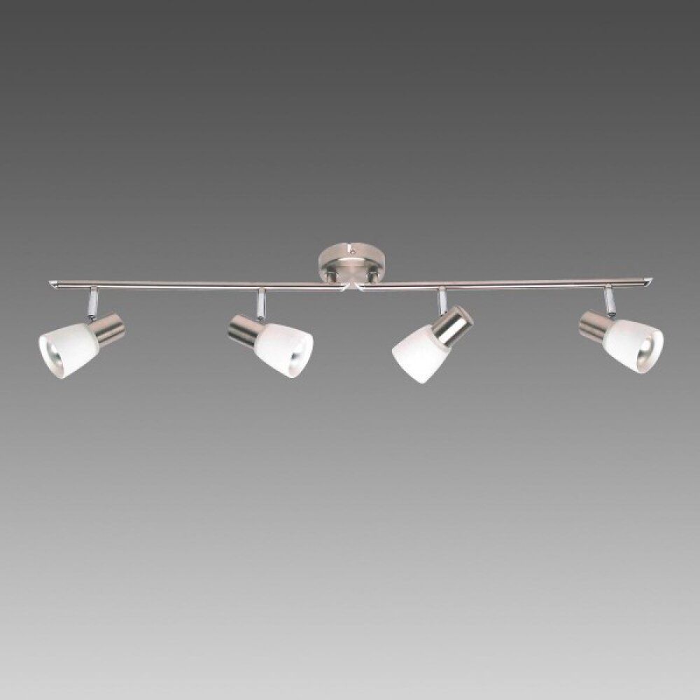 Brilliant Luca Spotrohr Weiß, 4-flammig main product photo
