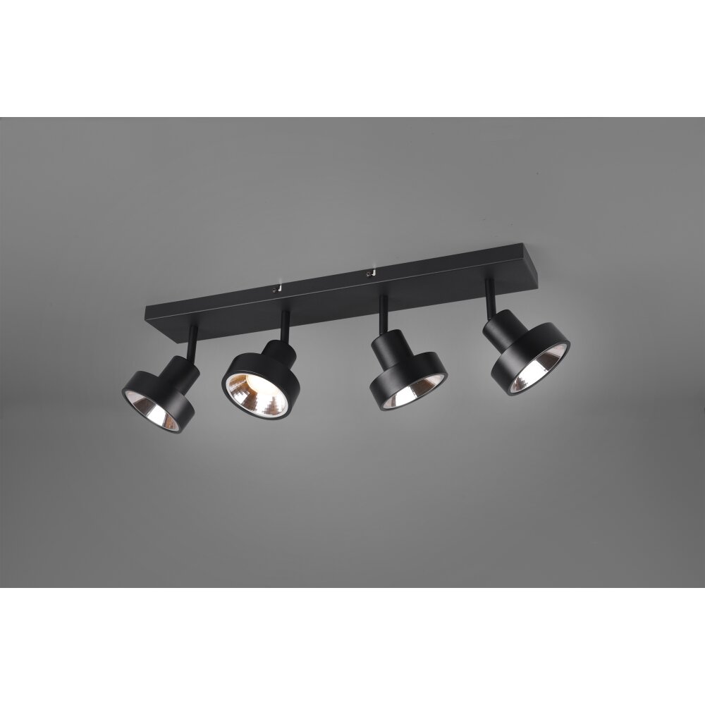Trio Leuchten Leon Strahler LED Schwarz, 4-flammig main product photo