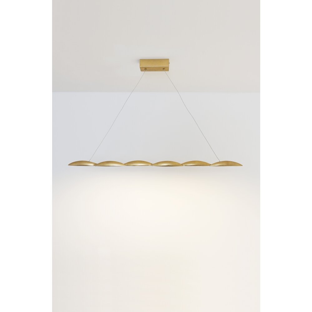 Holländer FARAONE Hängeleuchte LED Gold, 6-flammig main product photo