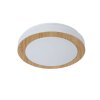 Lucide DIMY Deckenleuchte LED Holz dunkel, 1-flammig Lucide DIMY Deckenleuchte LED Holz dunkel, 1-flammig
